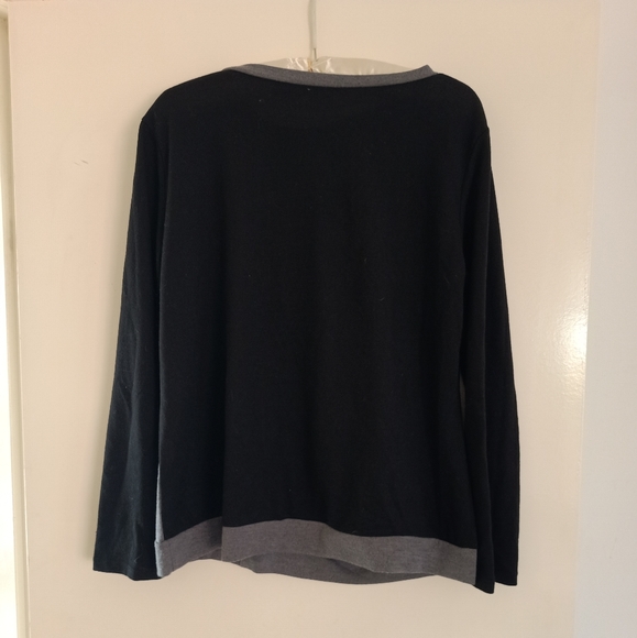 UNBRANDED Grey and Black Jumper Size XXL - Picture 2 of 4